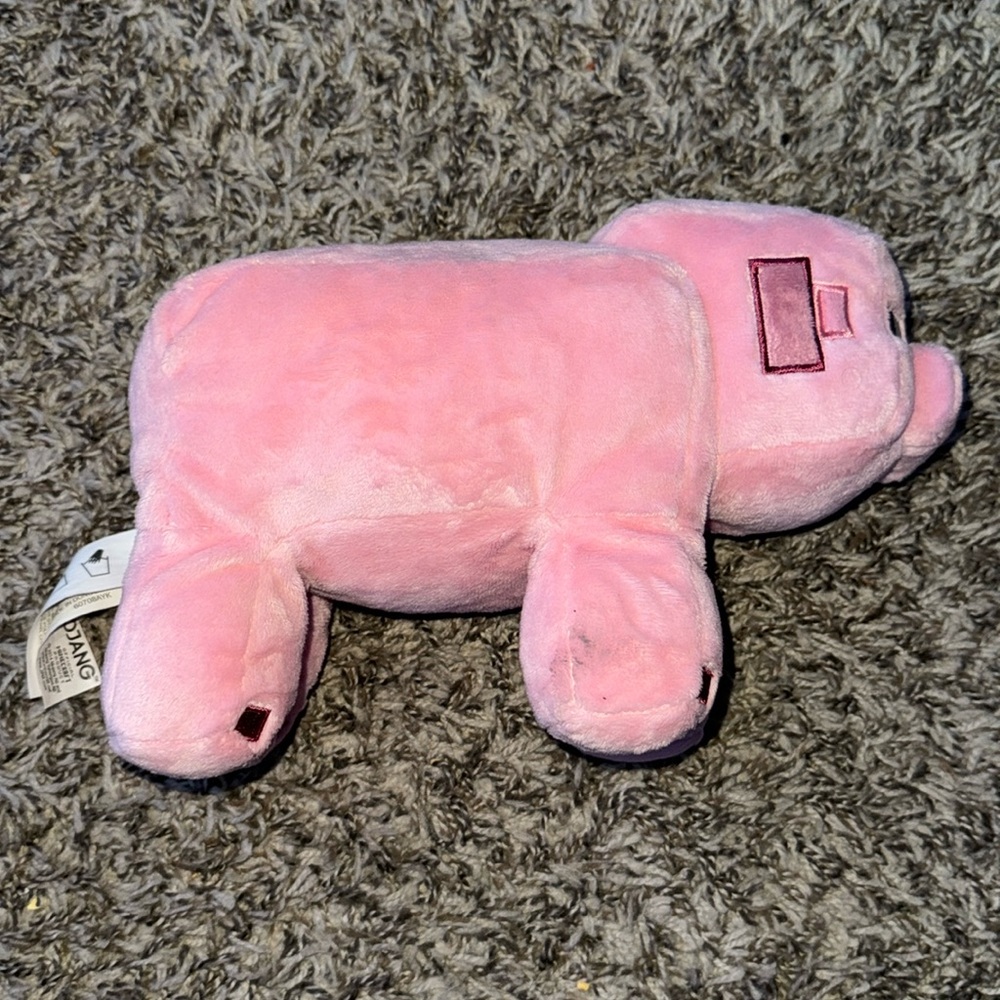 Minecraft Pig Plush